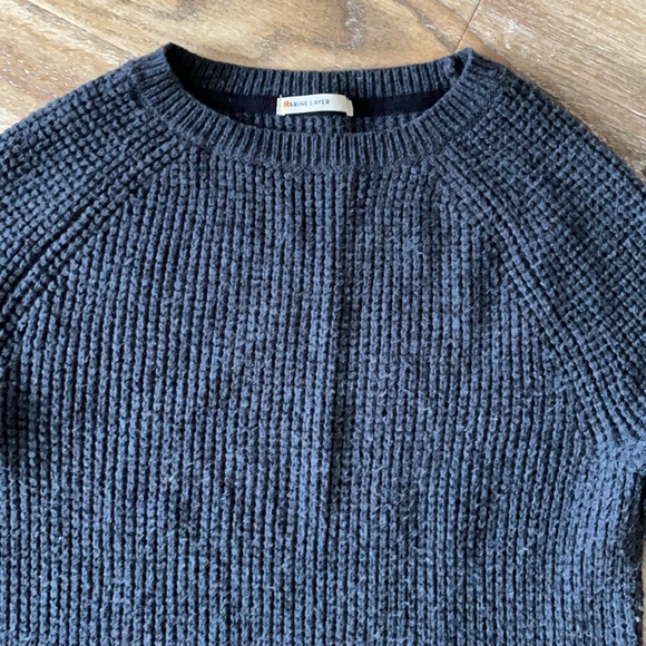 Marine Layer Delaney Pullover Charcoal 
